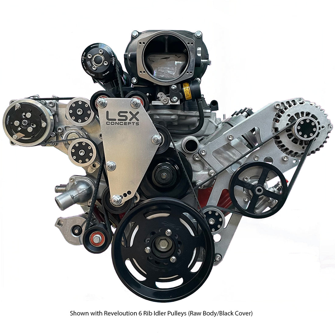 LSA Flex Drive High Mount Accessory Drive System (ALT,PS,A/C) (JackshaftDrive)
