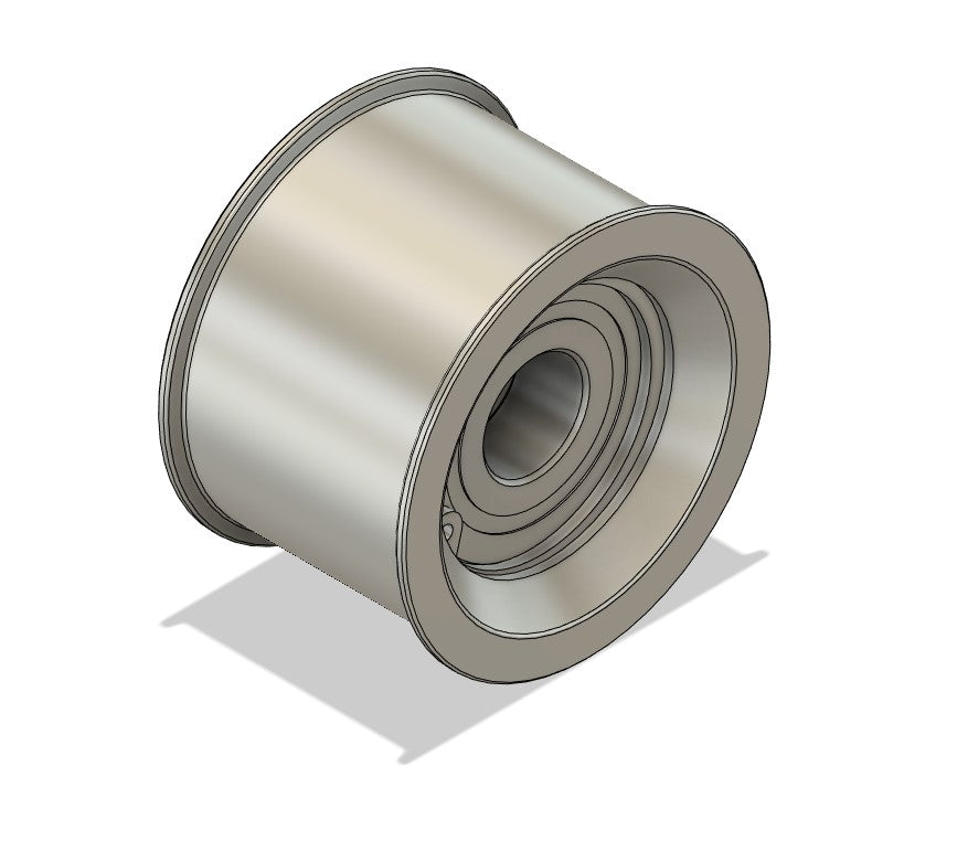 58MM 10-Rib Guided Idler Pulley