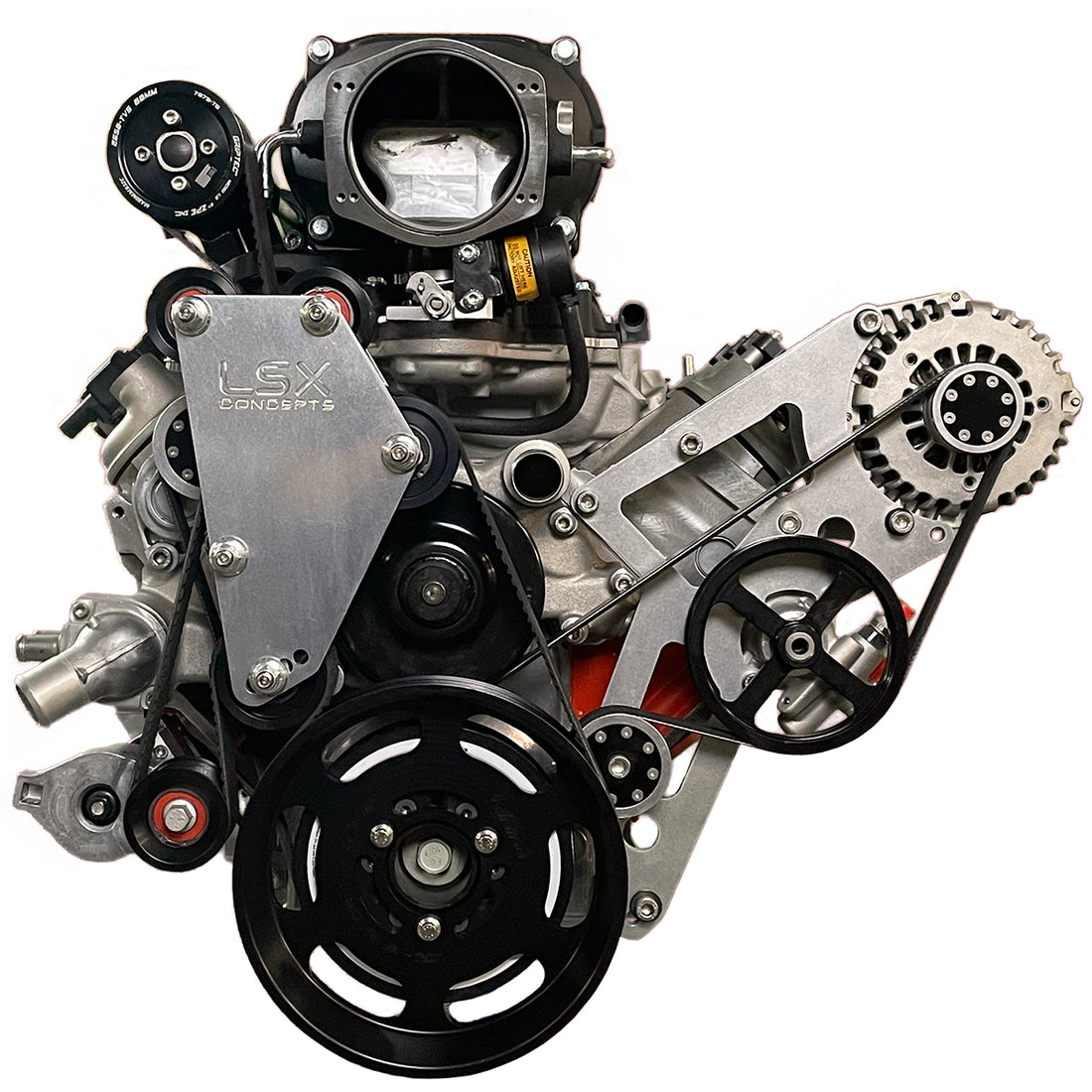 LSA Flex Drive High Mount Accessory Drive System (ALT,PS) (Jackshaft Drive)