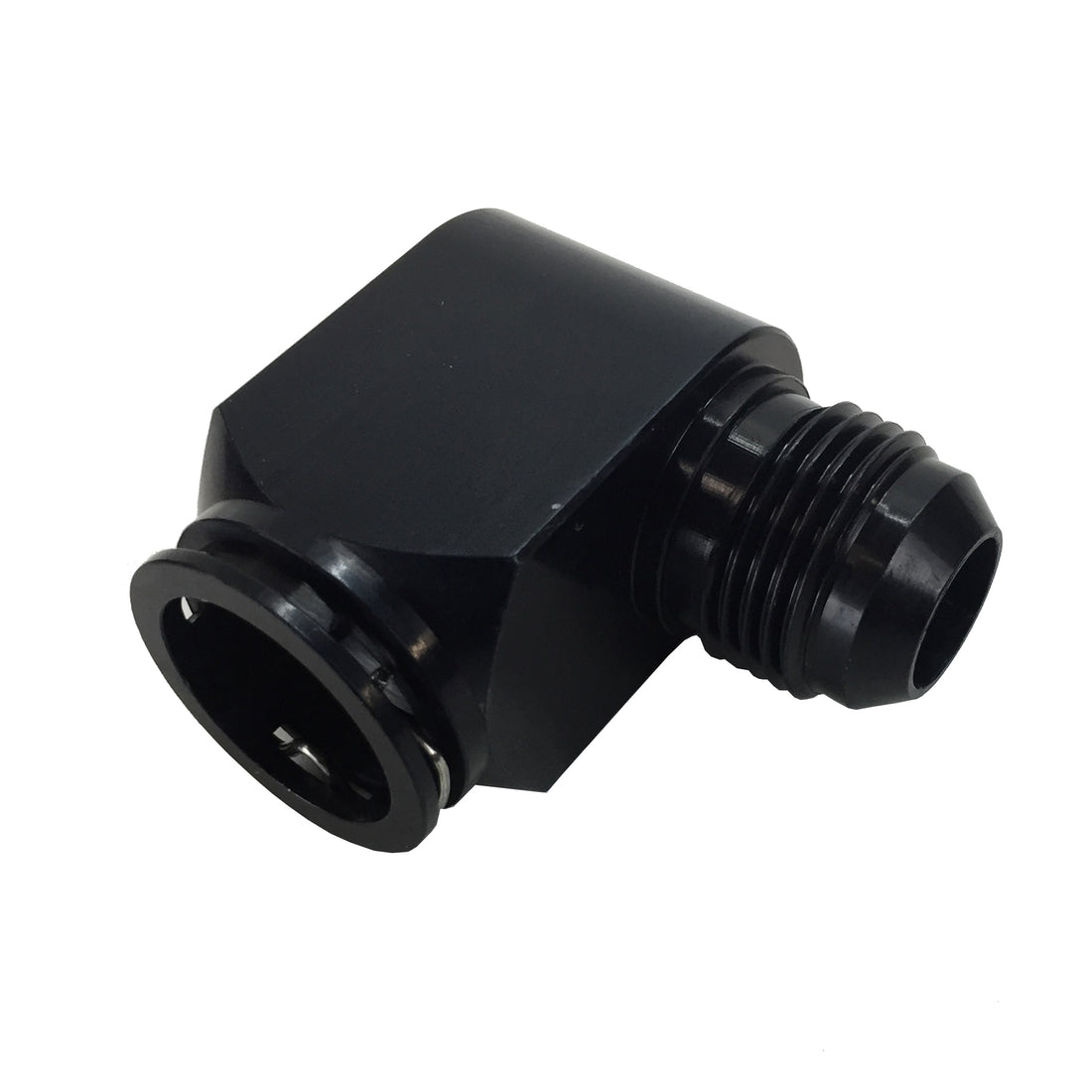 90 Degree -10AN Male to 5/8 Female GM Quick Connect LSA/ZL1/LT4 Supercharger Intercooler Fitting