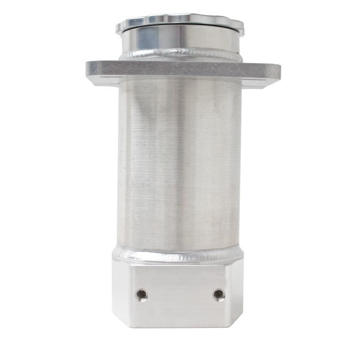 PSC 8.25" Pro Touring P.S. Remote Reservoir w/ Filter For Hydro Boost Brakes Brushed Aluminum