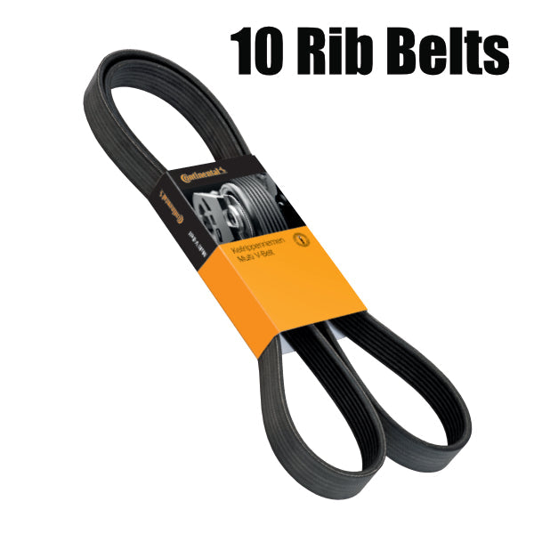 10 Rib Serpentine belts