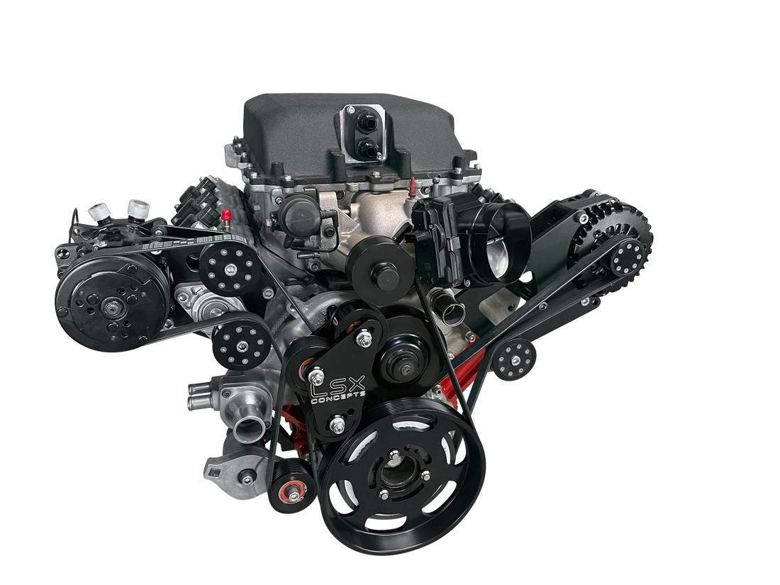 Bundle - ALT/AC/DD Flex Drive - Tumble Finish - 8 Rib