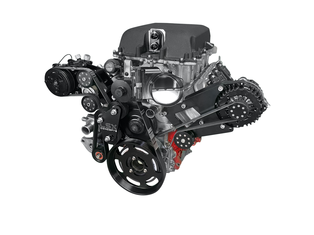 Bundle - ALT/AC/DD Flex Drive - Tumble Finish - 8 Rib