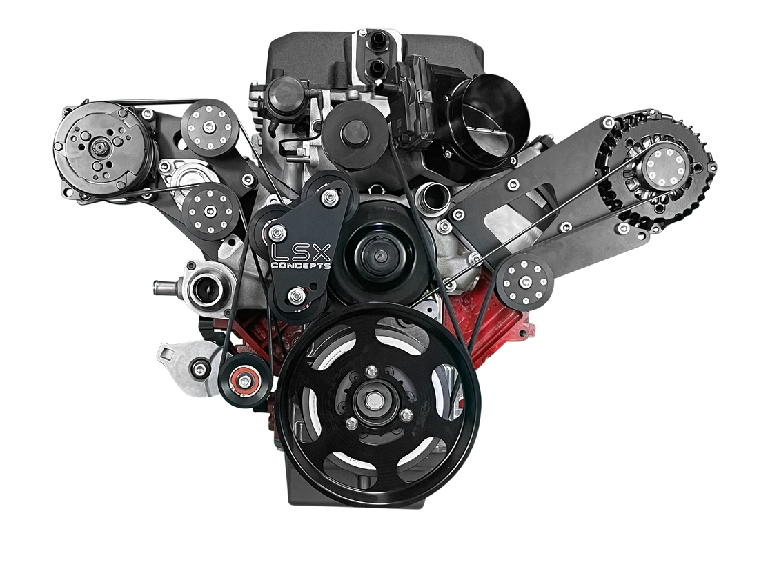 Bundle - ALT/AC/DD Flex Drive - Tumble Finish - 8 Rib