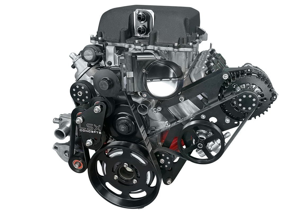 Bundle - ALT/PS/DD Flex Drive - Black Anodized - 8 Rib