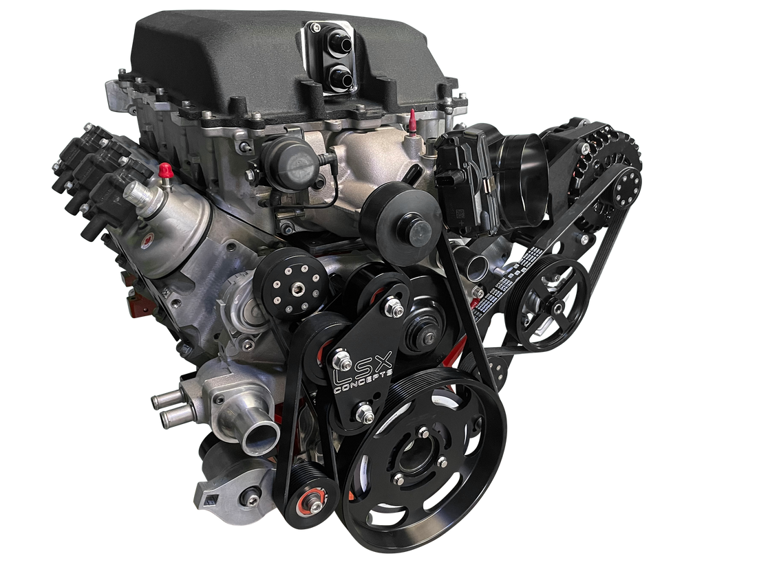 Bundle - ALT/PS/DD Flex Drive - Black Anodized - 8 Rib