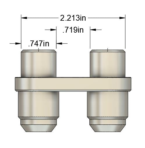 Magnuson TVS2300 10AN Manifold