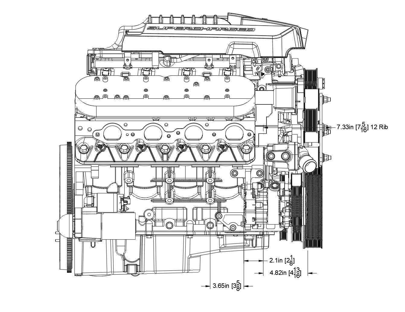 Inline -12AN Intercoller Fill-port – LSX Concepts
