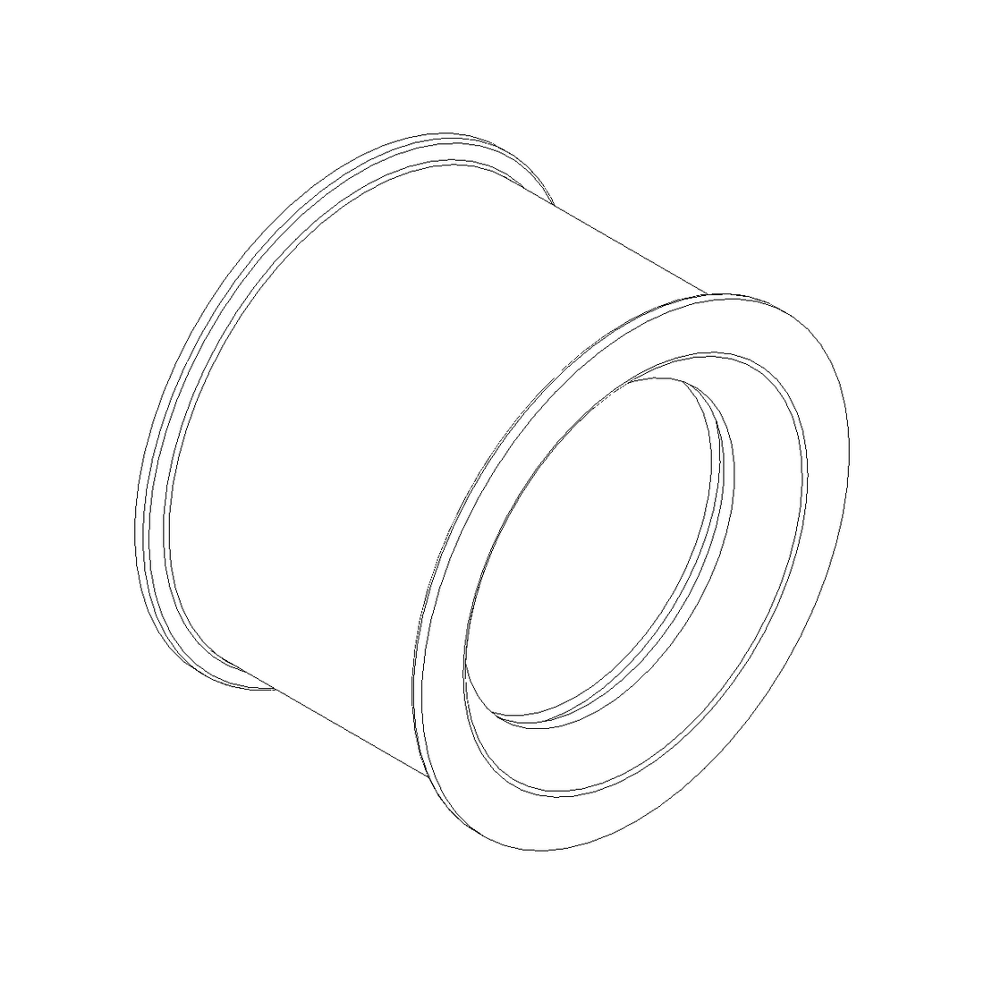 50MM 10-Rib Smooth Guided Idler Pulley