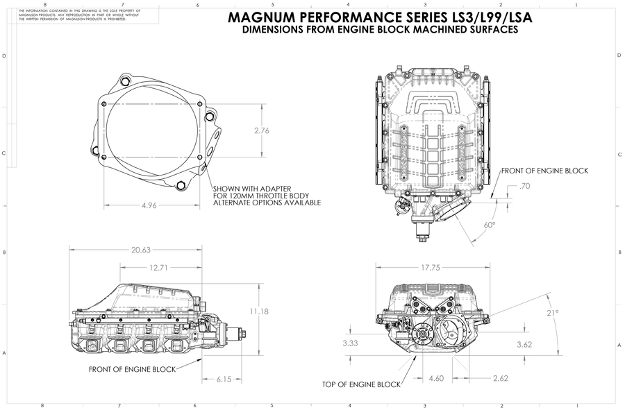 Magnuson Supercharger Kits 05-26-62-163-BL (Drop Ship)
