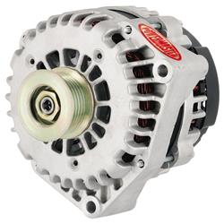 Powermaster High-Amp Alternator - 180AMP - 2 Pin - Natural Finish